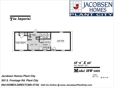 1 Bedroom Jacobsen Mobile Homes Plant City