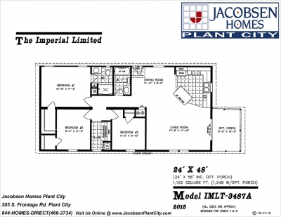 Manufactured Home Floor Plans Jacobsen Mobile Homes