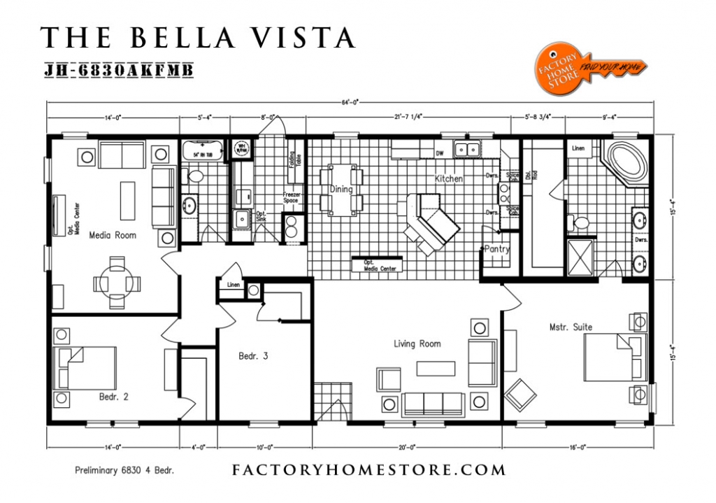 The Bella Vista - Jacobsen Mobile - City Homes Plant