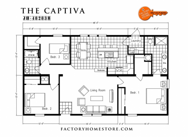 The Captiva - Jacobsen Mobile Homes - Plant City